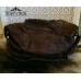 Дорожная (спортивная) сумка из кожи питона Leonardo (brown)