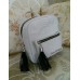 Рюкзак Spencer из кожи питона (white)