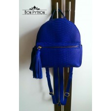Рюкзак из кожи питона Marion  (blue)