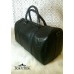 Дорожная каркасная сумка из питона Gust (black)
