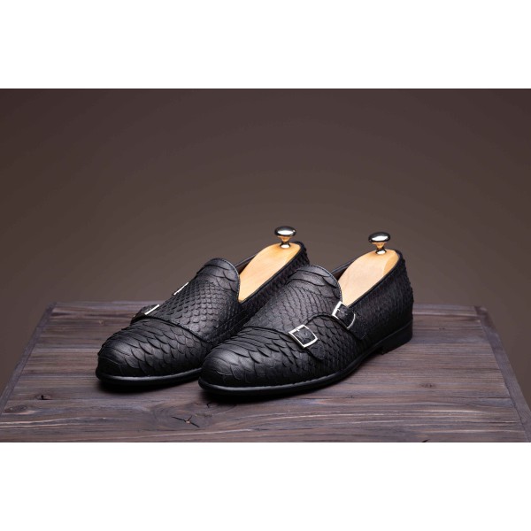 Туфли из кожи питона Phoenix (black)