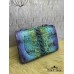 Сумка из питона Martina L (turquoise-purple 3D)