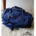 Дорожная (спортивная) сумка из кожи питона Leonardo (blue)