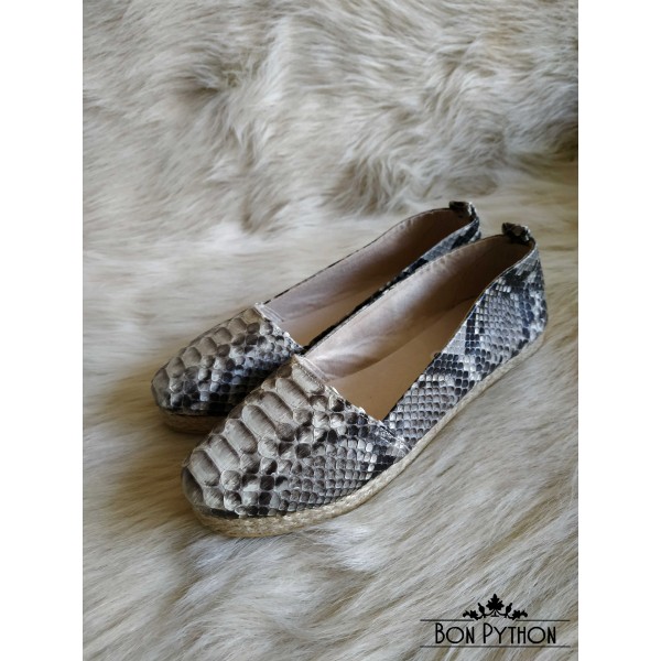 Балетки из кожи питона Clarise