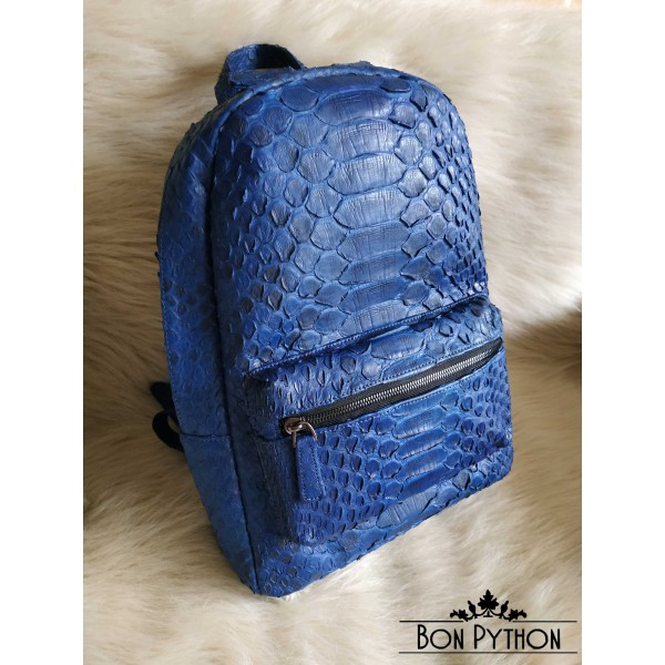 Рюкзак из кожи питона Tyler (blue dragon)