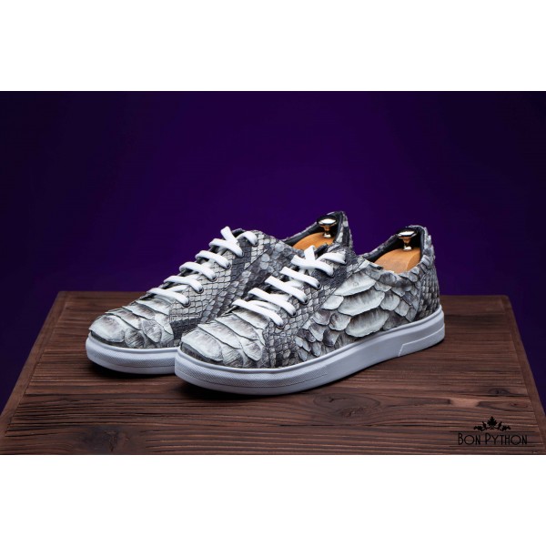 Кеды из кожи питона Kyoto (dragon natural)