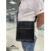 Мужская сумка из питона Rolph (черная полуглянцевая)