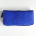Гаманець зі шкіри пітона Lori (blue)