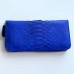 Гаманець зі шкіри пітона Lori (blue)