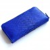 Гаманець зі шкіри пітона Lori (blue)