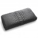 Гаманець зі шкіри пітона Lori (black matte) з металевою фурнітурою