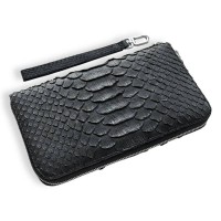 Клатч зі шкіри пітона Griff Dragon (black)