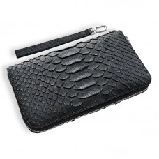 Клатч зі шкіри пітона Griff Dragon (black)
