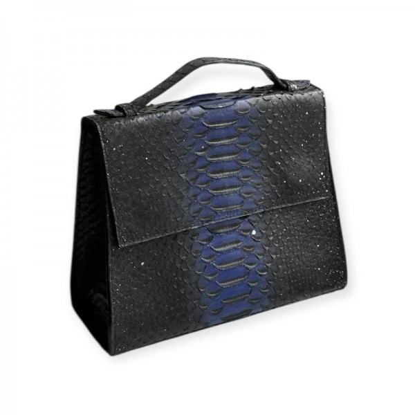 Сумка из кожи питона Verona (purple)