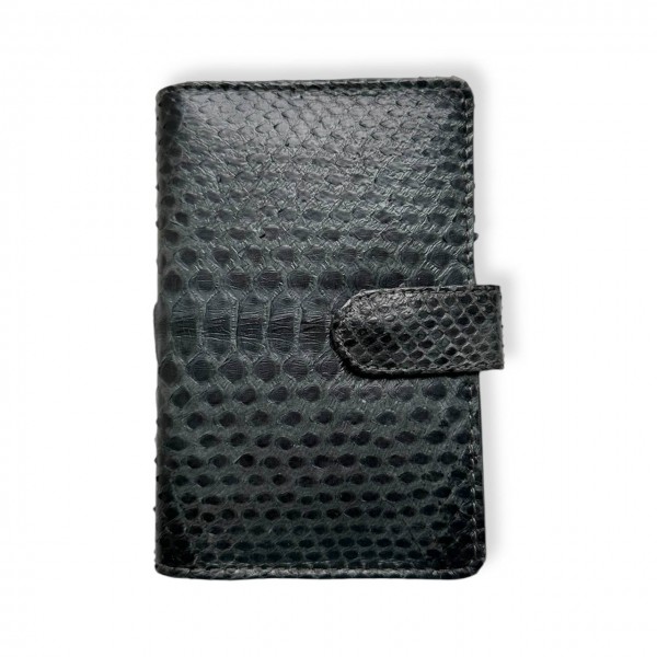 Кардхолдер из кожи питона (grey) 