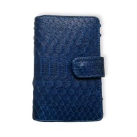 Кардхолдер зі шкіри пітона (blue)