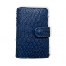 Кардхолдер зі шкіри пітона (blue)