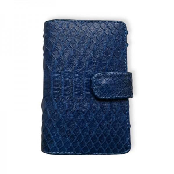 Кардхолдер зі шкіри пітона (blue)