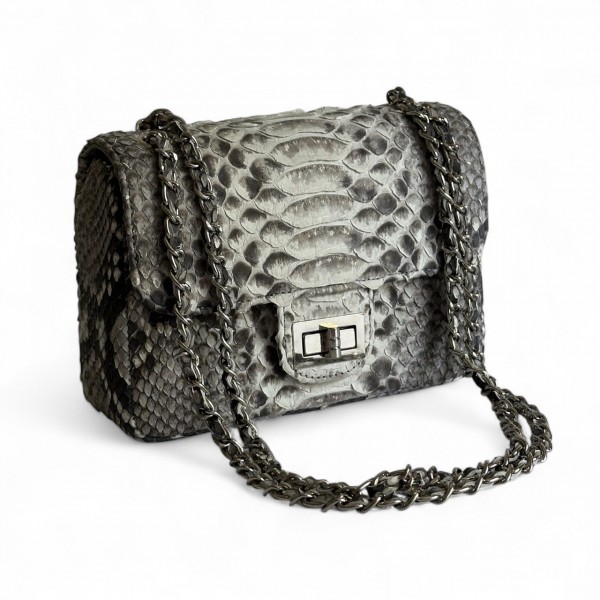 Сумка зі шкіри пітону Marti (natural motif)