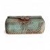 Сумка из кожи питона Martina (turquoise-bronze 3D)