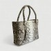 Сумка із шкіри пітона Laguna (grey natural)