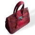 Сумка зі шкіри пітона (red motif)