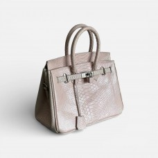 Сумка зі шкіри пітона (beige)