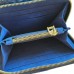 Гаманець зі шкіри пітона Austin (blue)