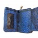 Гаманець зі шкіри пітона Austin (blue)