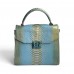Сумка зі шкіри пітона Serena 25 см (blue with gold) Сумка зі шкіри пітона Serena 25 см (blue with gold)