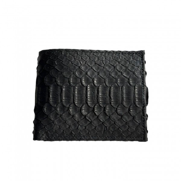Портмоне зі шкіри пітона Zave (black) 