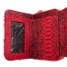 Гаманець зі шкіри пітона Austin (red)