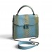 Сумка зі шкіри пітона Serena 25 см (blue with gold) Сумка зі шкіри пітона Serena 25 см (blue with gold)