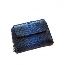 Гаманець зі шкіри пітона Austin (blue)