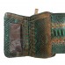 Гаманець зі шкіри пітона Austin (green)