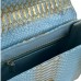 Сумка зі шкіри пітона Serena 25 см (blue with gold) Сумка зі шкіри пітона Serena 25 см (blue with gold)